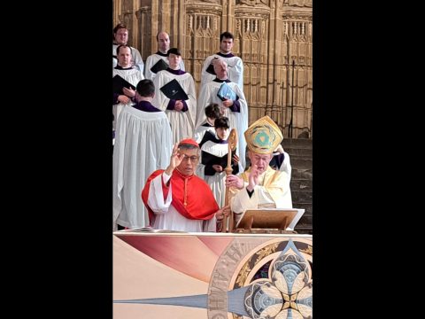 Cardinal Stephen preaches at Canterbury during Anglican-Catholic summit
