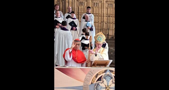 Cardinal Stephen preaches at Canterbury during Anglican-Catholic summit