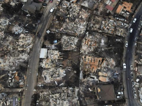 Humanitarian aid amid emergency after fires in south-central Chile