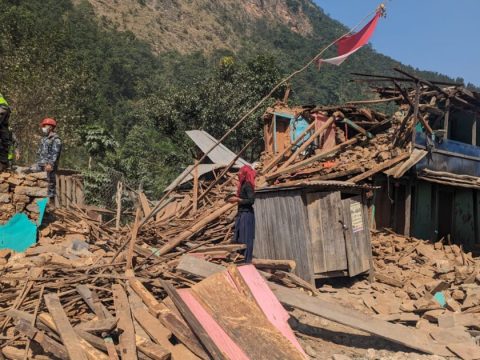 Caritas bringing hope to the homeless in quake-hit Nepal