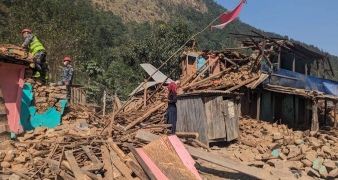 Caritas bringing hope to the homeless in quake-hit Nepal