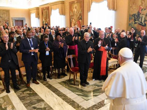 Technology and science should promote the human being, pope says