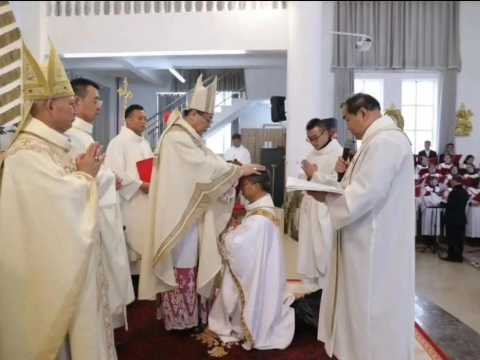 Third bishop ordained in China