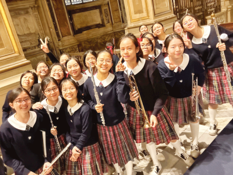 Students from St. Paul’s tour Italy