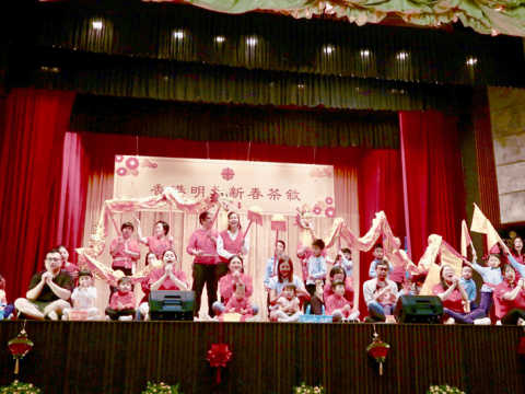 A toast for Caritas in the Year of the Dragon