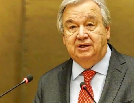 Human rights and disarmament fundamental for world peace,says UN secretary-general