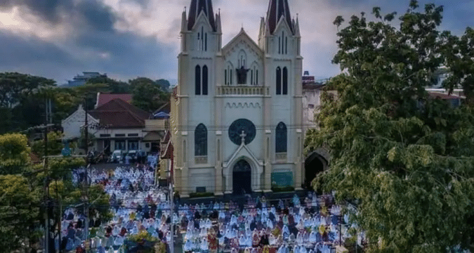 Catholic Church in Indonesia hosts Eid al-Fitr prayer