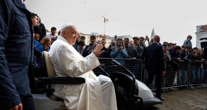‘You are not a digital profile’ but a ‘child of heaven’ pope tells young people in Venice