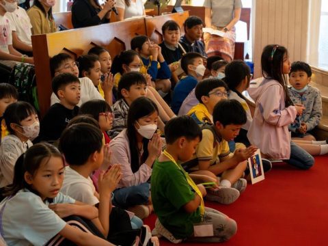 Taize and Eucharistic adoration can be for children!