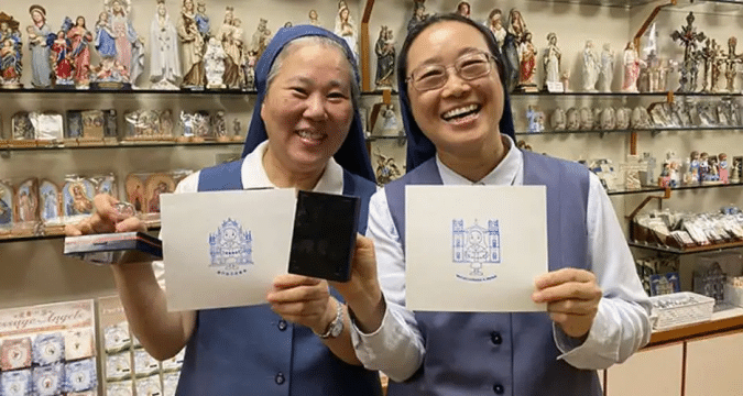 Nuns use travel stamps to evangelise tourists to Macau