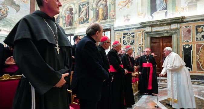 Pope thanks priests for faithful, generous dedication to their flock