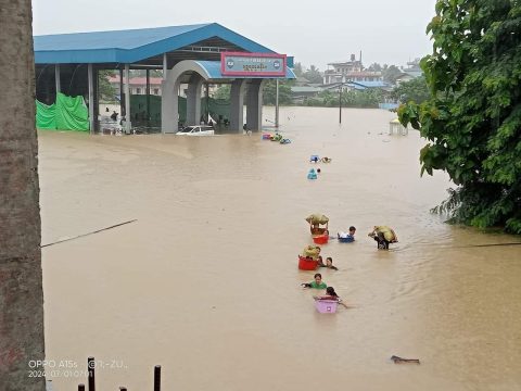 Floods add to people’s misery in northern Myanmar
