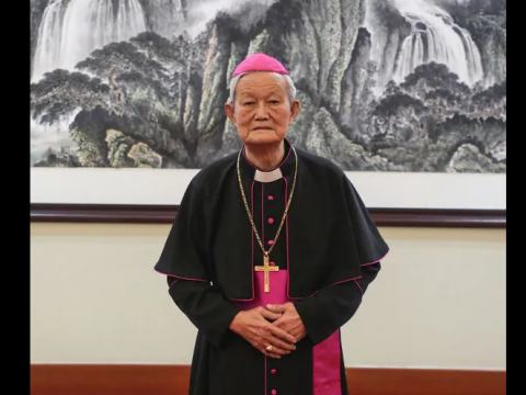 Tianjin bishop formally installed at the age of 95