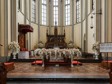 Anti-terror unit checks Jakarta’s cathedral ahead of papal visit