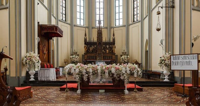 Anti-terror unit checks Jakarta’s cathedral ahead of papal visit