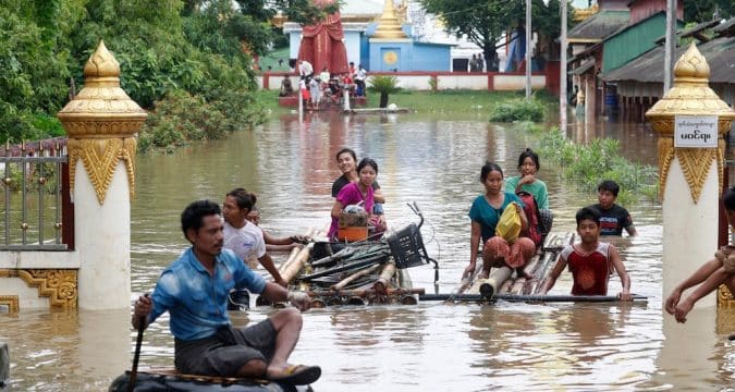 Flooding leaves at least 113 dead, thousands displaced in Myanmar