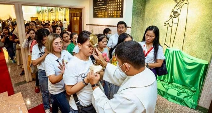 Blood relic of St. Padre Pio in Hong Kong