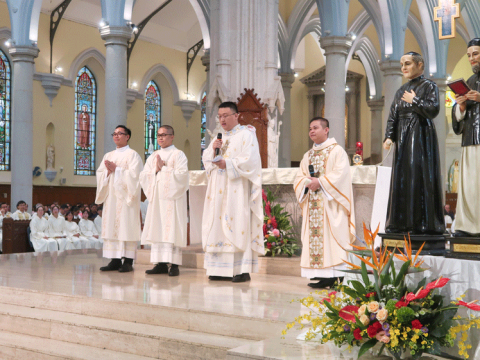 Ordination of new deacons and priests opens 150th anniversary SVD celebrations