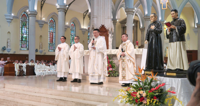 Ordination of new deacons and priests opens 150th anniversary SVD celebrations