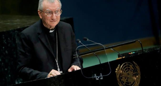 Ending poverty, arms race and regulating AI are key priorities, cardinal tells UN