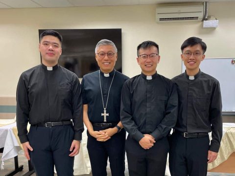 Three new deacons ordained