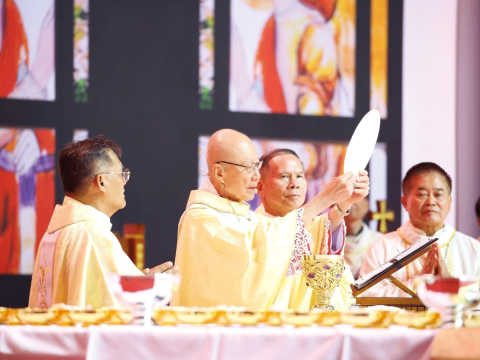 Cardinal Tong concludes Eucharistic Congress in Kaohsiung