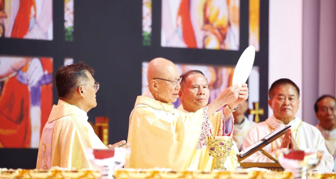 Cardinal Tong concludes Eucharistic Congress in Kaohsiung
