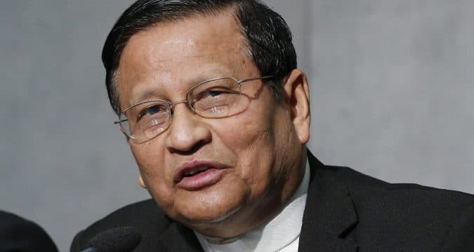 Myanmar’s Cardinal Bo calls for synodality with poor 