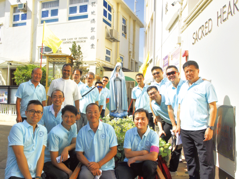 Marking anniversary of the Fatima apparitions in Cheung Chau