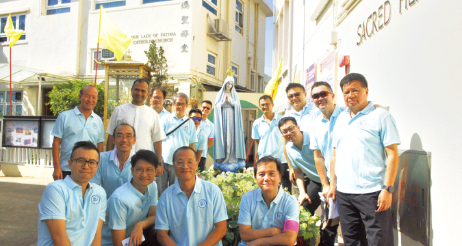 Marking anniversary of the Fatima apparitions in Cheung Chau