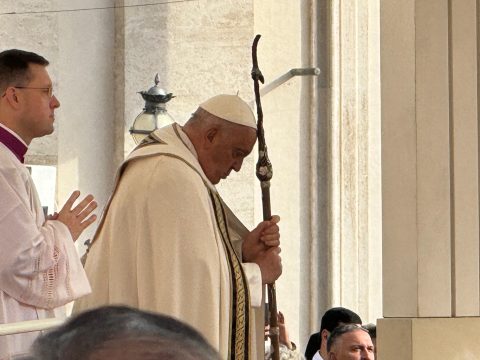 Scenes from the synod hall at the Vatican