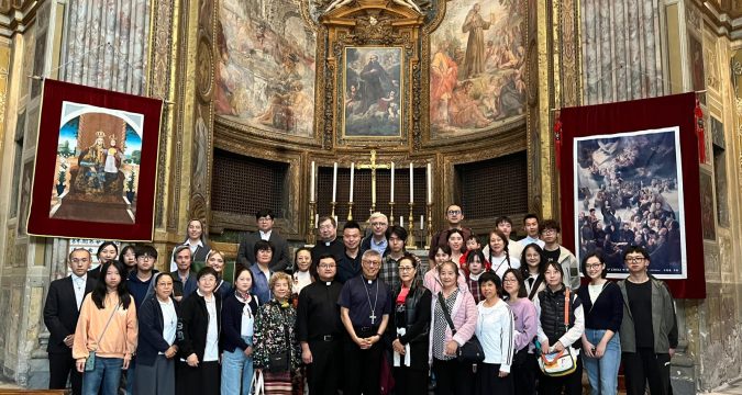 Cardinal Stephen celebrates Mass for Chinese community at the Church of San Bernardino da Siena in Rome