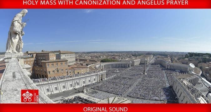 Video: On Mission Sunday Mass and Angelus, Pope Francis canonises 14 new saints, calls for respect for indigenous peoples