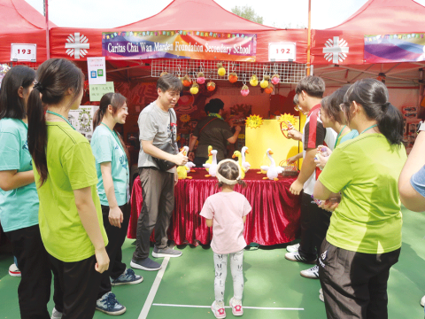 Caritas kicks off charity bazaars