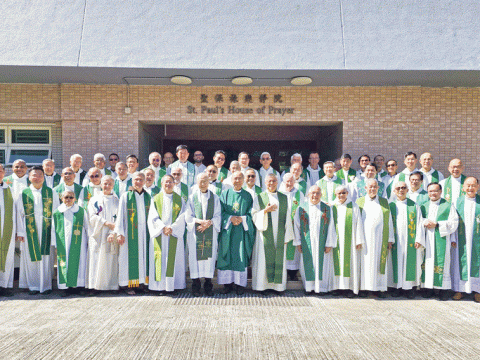 Diocesan clergy retreat