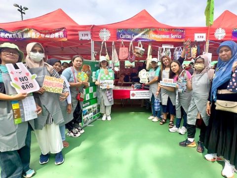 ‘Going green’ at Caritas Bazaar