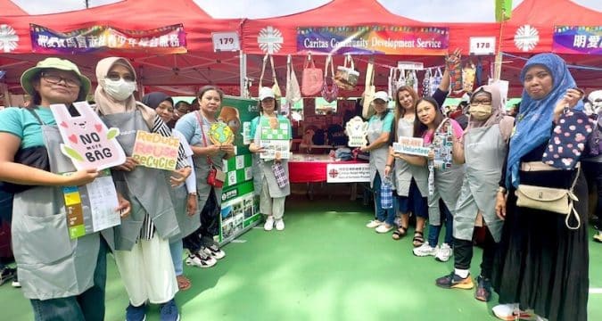 ‘Going green’ at Caritas Bazaar