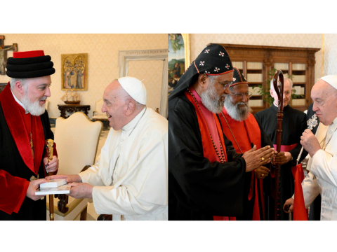 Pope points to shared saints and shared mission in ecumenical meetings
