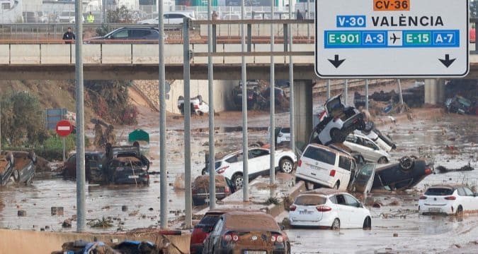 Pope sends message to those affected by floods in Spain