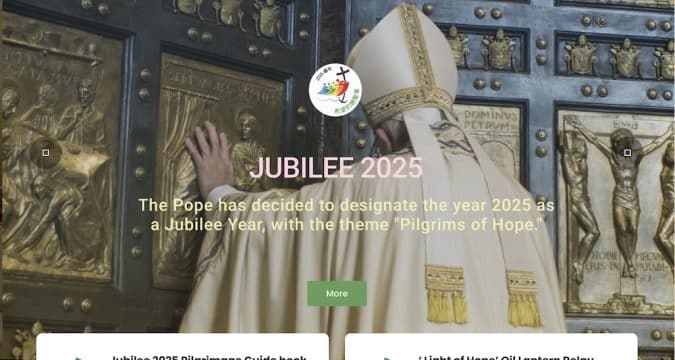 Diocesan website for Jubilee 2025 goes live