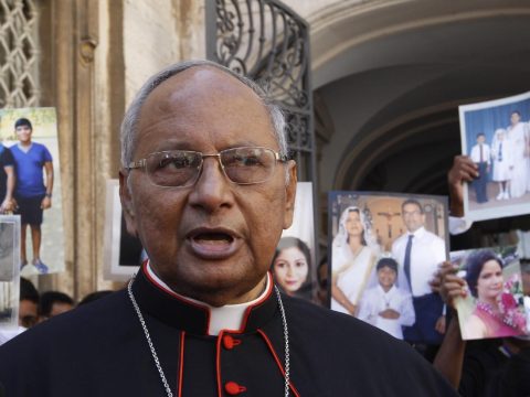 Sri Lankan cardinal calls for better behaved legislators