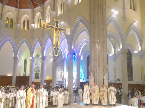 Jubilee Year opening Mass at the Cathedral of the Immaculate Conception in Hong Kong