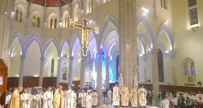 Jubilee Year opening Mass at the Cathedral of the Immaculate Conception in Hong Kong