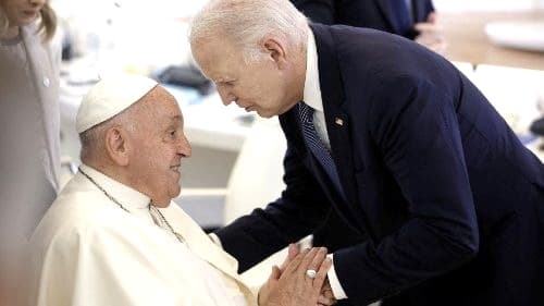 Joe Biden awards Pope Francis the Presidential Medal of Freedom