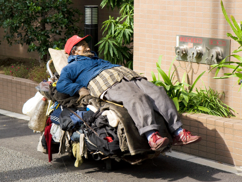 The invisible homeless in Japan