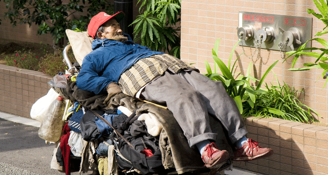 The invisible homeless in Japan
