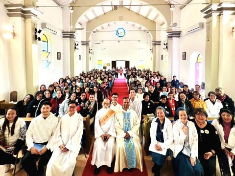 Year of Pilgrims of Hope begins with a pilgrimage to Yim Tin Tsai