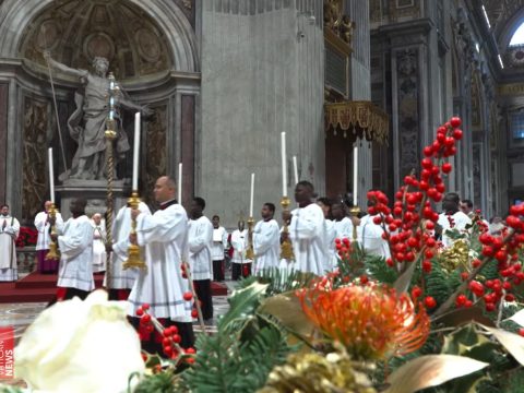 Highlights of Pope Francis’ Mass celebrating the Feast of the Epiphany