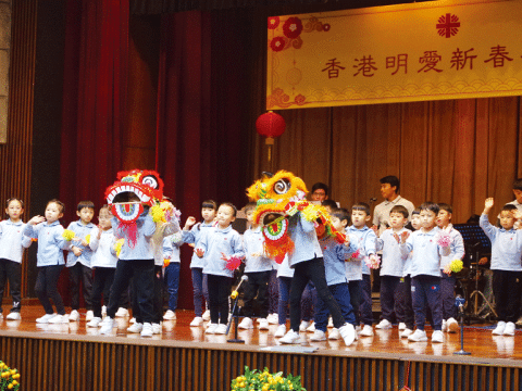 Supporting Caritas with love in the Year of the Snake