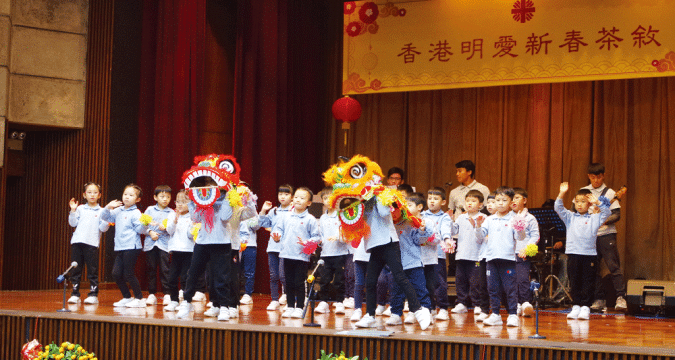 Supporting Caritas with love in the Year of the Snake